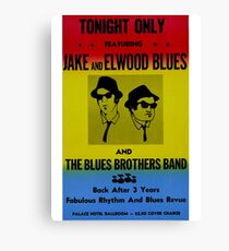 Tonight Only At The Palace Hotel Ballroom Canvas Print