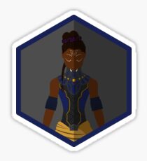 Shuri Character Icon Fanart Sticker