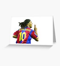 Ronaldinho Greeting Card