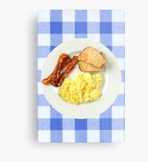 Ron Swanson Breakfast Metal Print