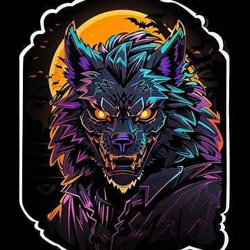 Halloween Werewolves, Halloween Horror Night 2023 | Sticker