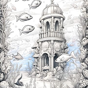 Ocean Life Drawing by Terri Walker Pullen - Pixels