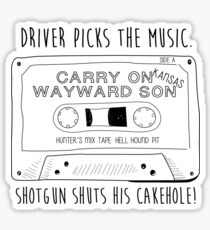 Driver Picks the Music Sticker