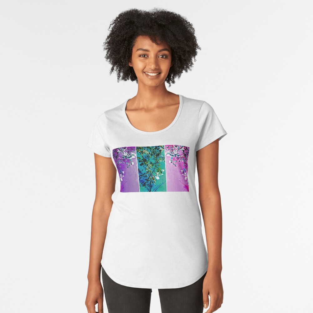 Tryptich: Spring Synthesis Premium Scoop T-Shirt