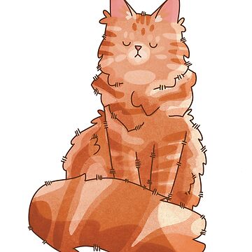 Artwork thumbnail, Red Maine Coon Cat  by FelineEmporium