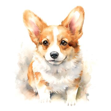 Cute Little Corgi Leggings by Antique Images