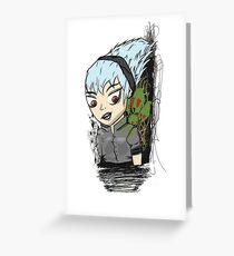 psycho Greeting Card