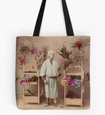 Japanese flower seller Tote Bag