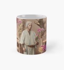 Japanese flower seller Mug