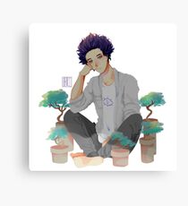Tired Boy Canvas Print
