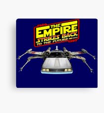 Empire Strikes Back to the Future Canvas Print