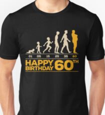 Evolution Birthday 60 Unisex T-Shirt