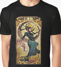 Hela Göttin des Todes Grafik T-Shirt