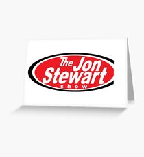 The Jon Stewart Show Greeting Card
