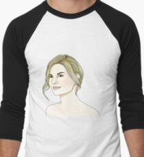 Jennifer Morrison Men's Baseball ¾ T-Shirt