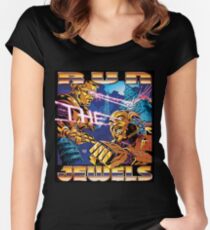 tour jewels the run minggu Women's Fitted Scoop T-Shirt