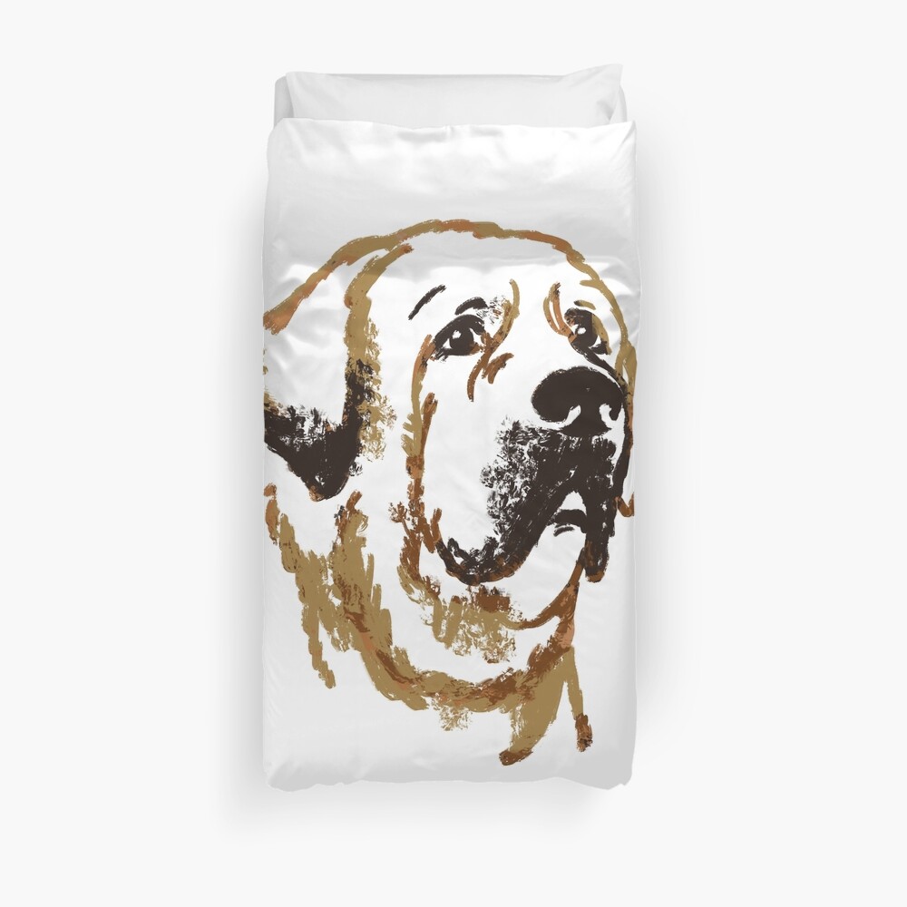 Spanish Mastiff Dog Duvet Cover