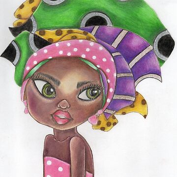Artwork thumbnail, African Beauty by GraphicTempt