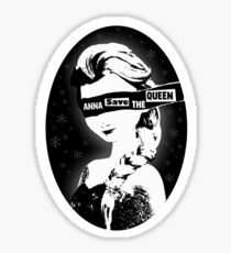 Anna save the queen! Sticker