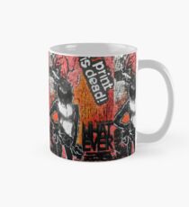 'WHATEVER" Woodcut Digital Print Mug