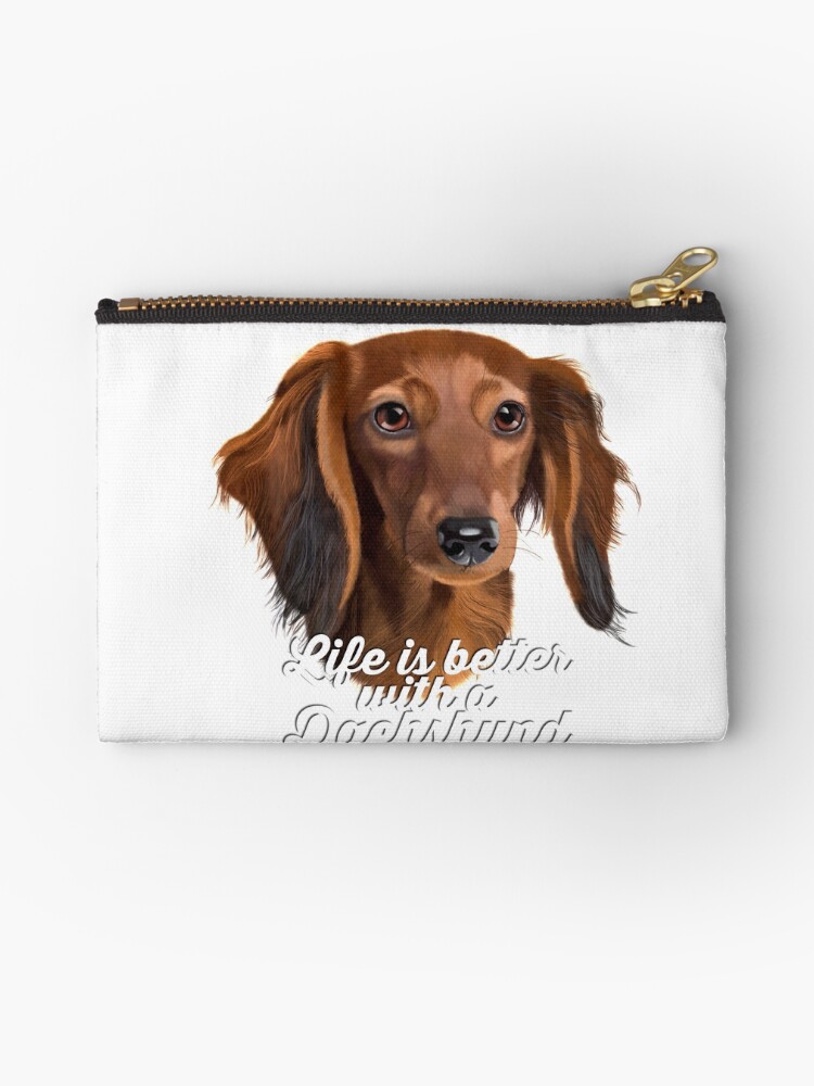 Dachshund Painting Long Haired Dachshund Life Is Better With A