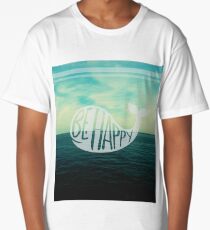Happy Whale - Lost at Sea Long T-Shirt