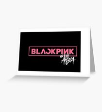 BLACKPINK Logo Render Greeting Card