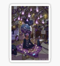 Modern Male Witch: Attic Sticker