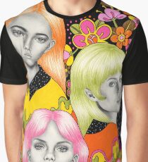 Psychedelic Babes Graphic T-Shirt