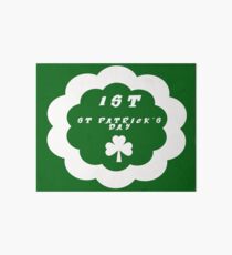 My First St. Patrick's Day Outfit - Girls St. Patrick's Outfit - My First St. Patrick's Day - Headband Art Board