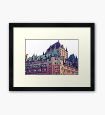 Chateau Frontenac Framed Print