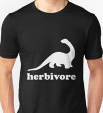 Dinosaurier Vegetarier Unisex T-Shirt