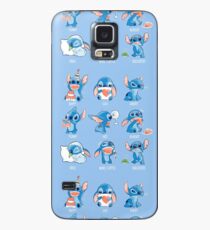 Stitch Emoticon! Hülle & Klebefolie für Samsung Galaxy