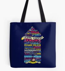 Aaron's Speech Tote Bag