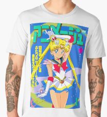 Super Sailor Moon · Magazine · Animage Men's Premium T-Shirt