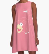 Pokemon - Slowpoke Pink A-Line Dress