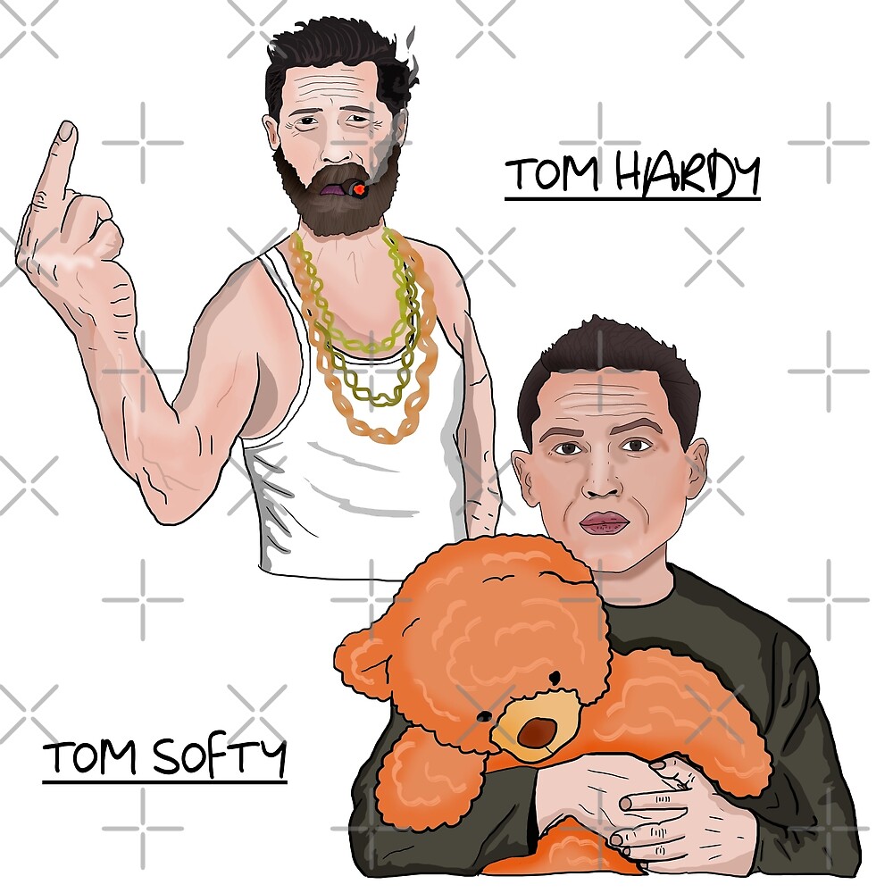 « Tom Hardy Tom Softy » par Barnyardy Redbubble