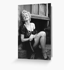 Marilyn Monroe Greeting Card