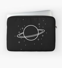 Minimalismus Planet - Grafikdesign Laptoptasche