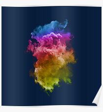 Colorful clouds Poster