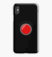 My Button Is Huge Shirt Funny Political Shirt iPhone Case