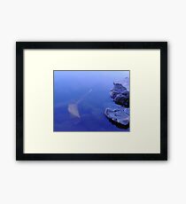 Float Leaf Gerahmtes Wandbild