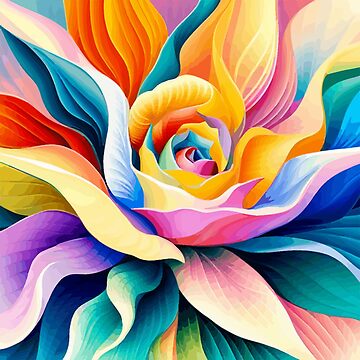 Colorful Abstract Flower Diamond Painting 