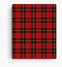 Clan Wallace Tartan Canvas Print