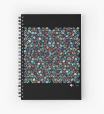 Penrose Tiling Spiral Notebook