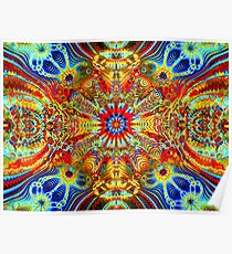 Cosmic Creatrip2 - Psychedelic trippy Visuals Poster