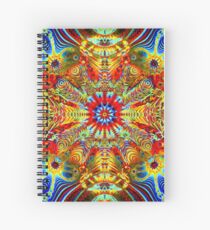 Cosmic Creatrip2 - Psychedelic trippy visuals Spiral Notebook