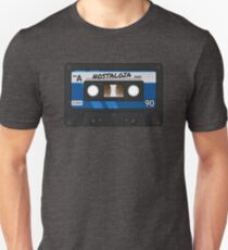 Cassette Tape - Blue Nostalgia Unisex T-Shirt