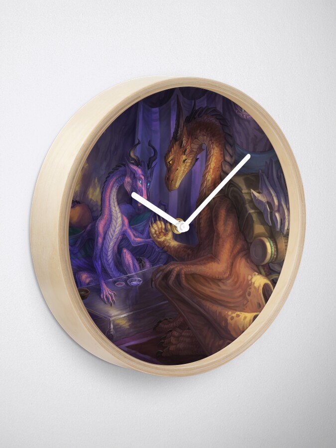 Alternate view of A Clouded Future Clock