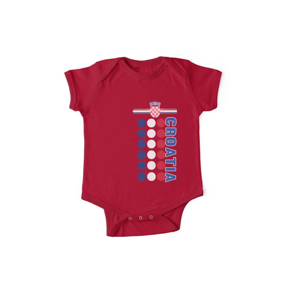 baby croatia soccer jersey